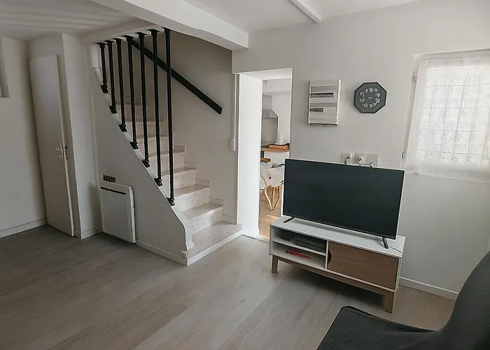 Charmante Maison De Village A Avec Jardin Et Climatisation - Fr-1-732-110 *